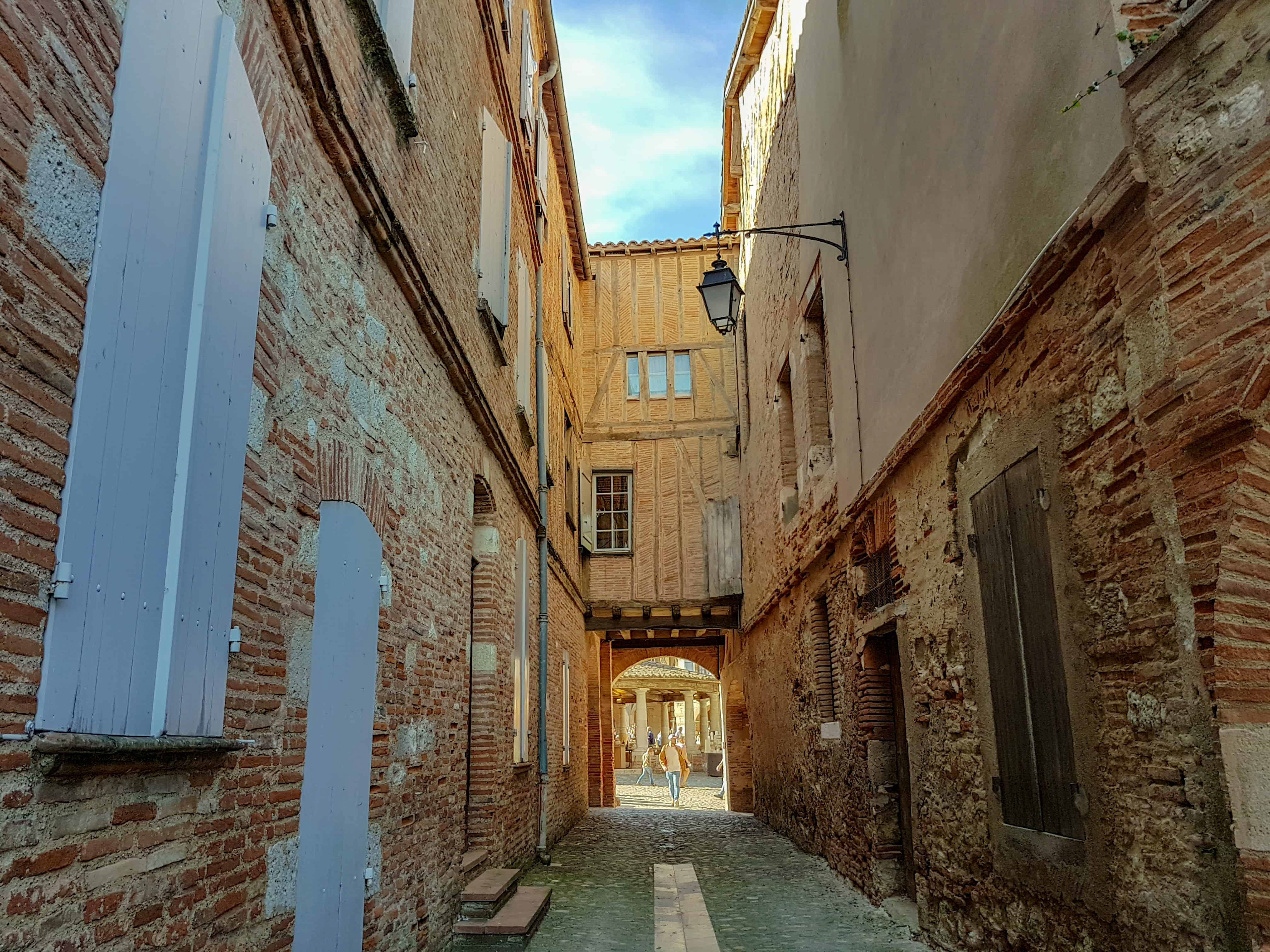 A walk via the 15th century buildings
